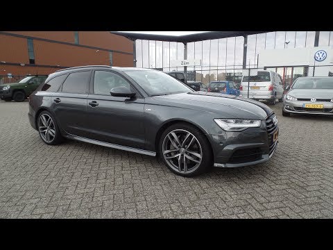 Audi A6 Avant S Line  2017 Qauttro  Daytonagrijs metallic V6 TDi FULL OPTION WALK AROUND