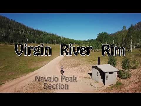 Virgin River Rim Trail - Navajo Peak section loop ride