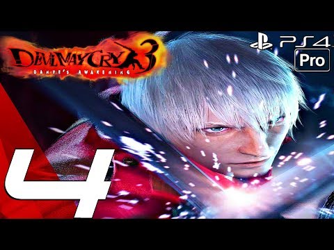 Devil May Cry 3 HD - Gameplay Walkthrough Part 4 - Nevan Boss Fight (Remaster) PS4 PRO