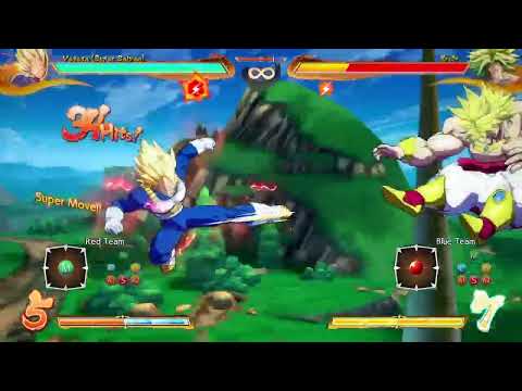 [DBFZ] INSANE Vegeta combo with super clean inputs!!