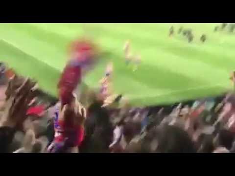 Gol de Juanfran - tanda penaltis Atlético Madrid - PSV - 15/03/2016