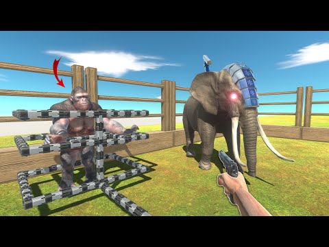 FPS Death Run with All Weapons - Animal Revolt Battle Simulator