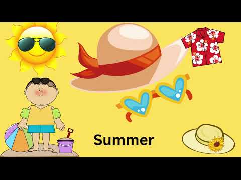 Winter and summer clothes| Kids vocabulary - Clothes - clothing - Learn English for kids