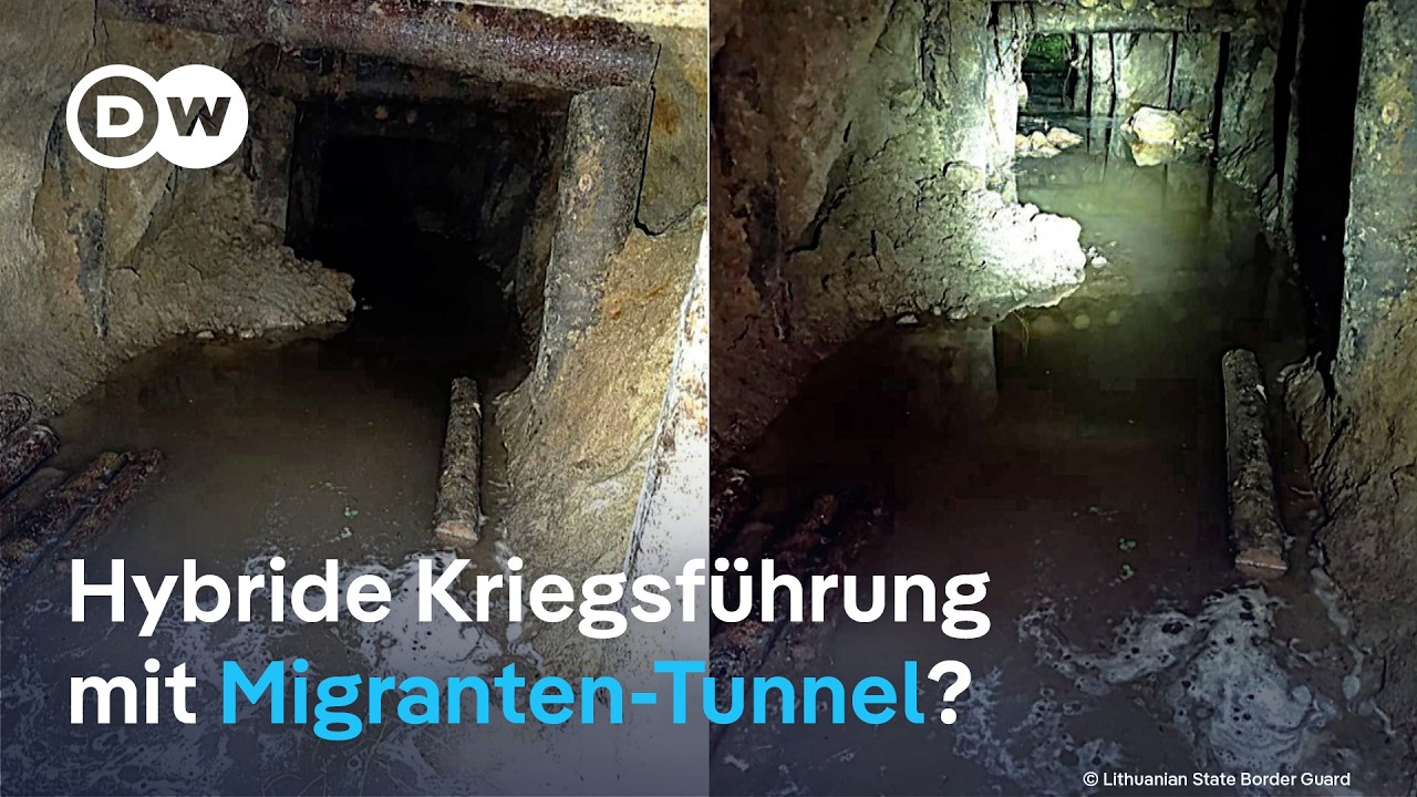 Tunnel an der EU-Grenze zu Belarus - Migration als Waffe?