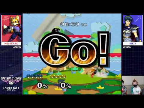 Beezy (Marth) vs. CandyChicken (Fox) - Losers Semis - GGs Not 2 Close Tho