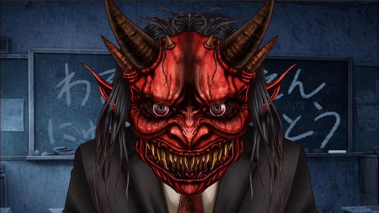 【鬼の学校】 『悪い子…、入学おめでとう…。』　 　　～言うこと聞かない子が怖がる鬼のアニメ～