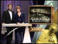"Jurassic Park" winning a Sound Oscar®
