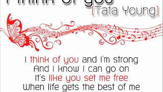 i think of you - tata young
