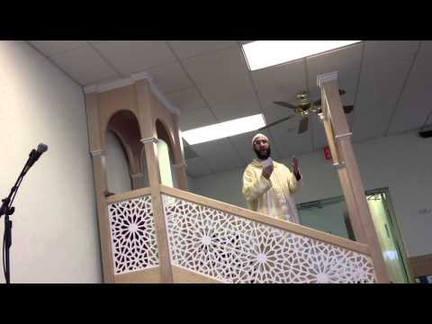 Jummah Khutba - Shiekh Hicham Jabal guest khatib at BHICNY - 12/28/12