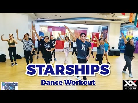 STARSHIPS (Clean Version) - Nicki Minaj | MIXXEDFIT | Dance Workout |