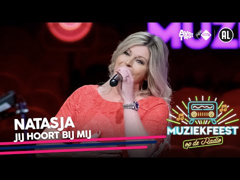 Natasja - Jij hoort bij mij • Muziekfeest op de Radio // Sterren NL