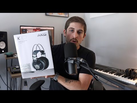 AKG K702 Open-Back Studio Headphones 2010s - Black image 9
