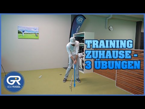 GOLF TRAINING - 3 DRILLS FÜR ZUHAUSE