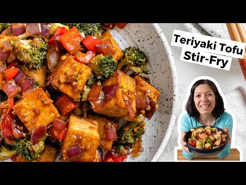 Teriyaki Tofu Stir Fry | Easy, Flavorful & High-Protein Meal 🍛✨