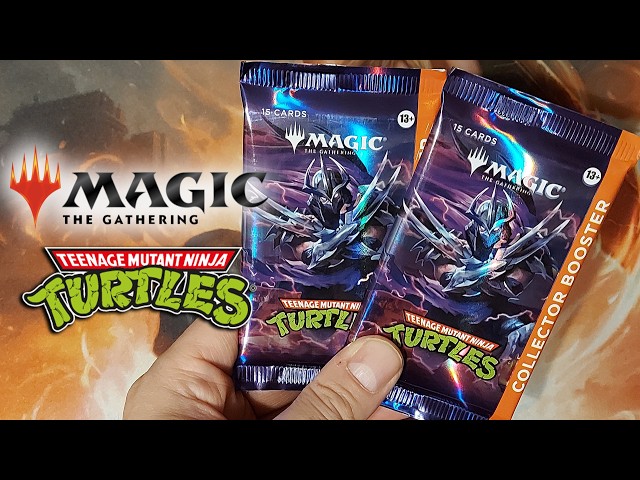 Vídeo relacionado con sobre de coleccionista de Magic: The Gathering | Teenage Mutant Ninja Turtles (Versión en Inglés)