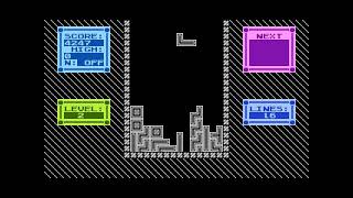 TETRIX !! ATARI 800 XL - 80´S NOSTALGIA