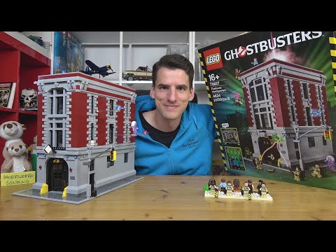 Review des LEGO® Ghostbusters 75827 - Feuerwehr-Hauptquartiers