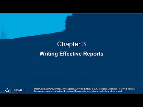 Chapter 01 Lecture on Criminal Investigation An Overview