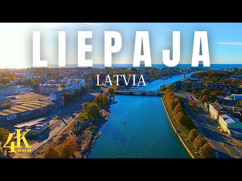 Liepaja, Latvia 🇱🇻 4k UHD | Drone footage