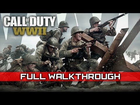 CALL OF DUTY: WW2 Full Gameplay Walkthrough / No Commentary【FULL GAME】1080p HD