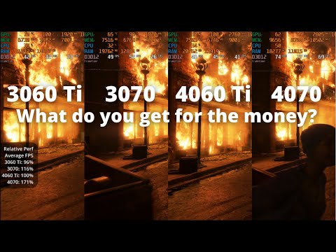 3060 Ti vs 3070 vs 4060 Ti vs 4070: Don't get ripped off!