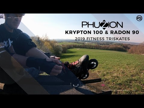 Powerslide Phuzion KRYPTON 100 & RADON 90 Fitness skates