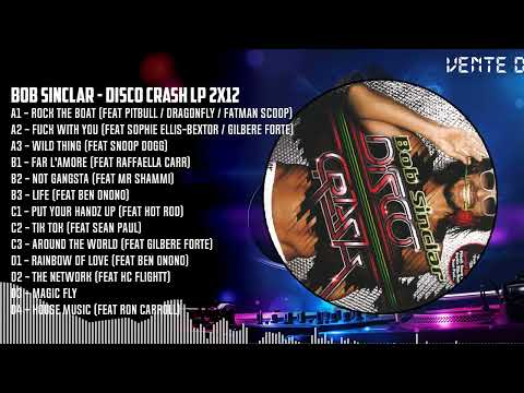 BOB SINCLAR - DISCO CRASH LP 2x12 [BLACK] (3467526)