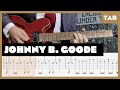 Chuck Berry Johnny B Goode Guitar Tab Lesson Cover Tutorial