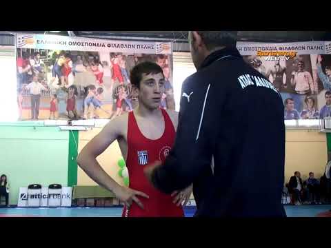 2011 Πάλη Πανελλήνιο Παίδων Ελευθέρα 58 κιλά