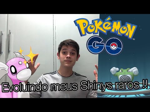 Evoluindo meus Shinys raros !!! — Pokémon go