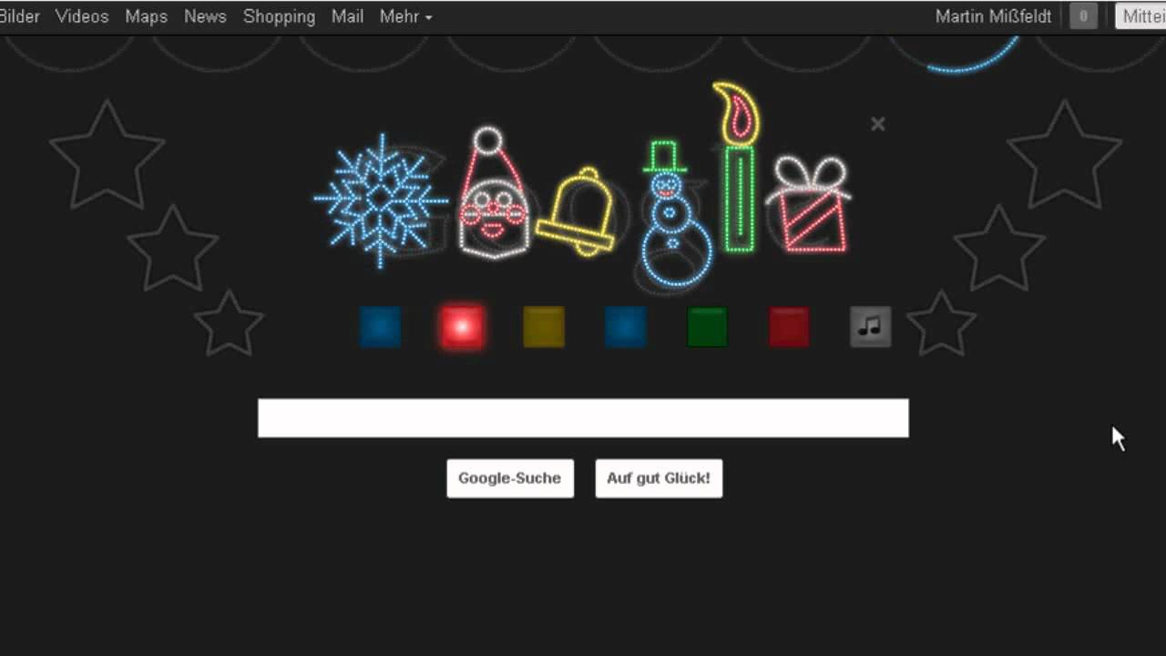Happy Holidays - Xmas Google Doodle