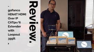 GoFanco HDMI Video Distribution over Ethernet