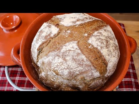PANE NERO di Segale antica ricetta del pane di segale CON IL TRUCCO pane di segale Pane  cereali
