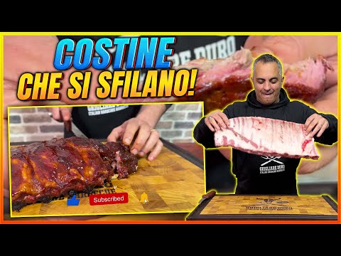 Ricetta Barbecue Costine che si stacca dall'osso | Ribs BBQ a Pellet Grigliare Duro