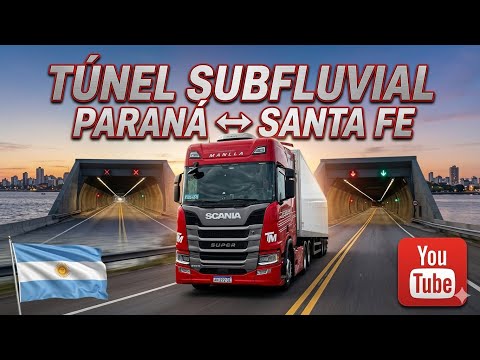 PASAMOS DE PARANÁ A SANTA FE POR TUNEL 