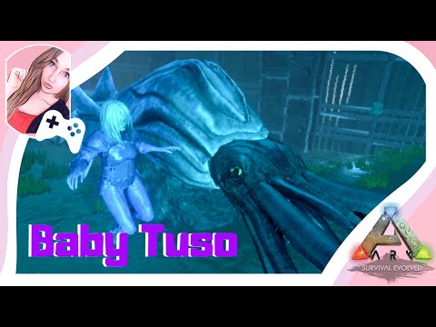 Tusoteuthis Hatching! Baby Squid! | Ark Mobile Gameplay Ep 76