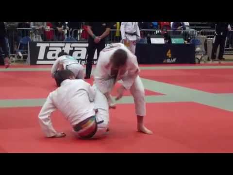 Gerard Labinski vs River Dillon - IBJJF London Winter Open 2015 - Purple Adult - Medium-Heavy