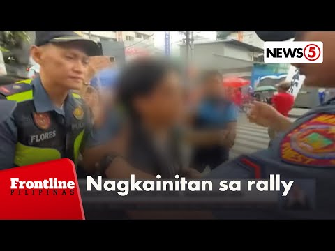 Ilang miyembro ng Bayan at Marcos supporters, nagkainitan | Frontline Weekend