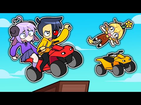 Driving DANGEROUSLY in ATVs in Roblox