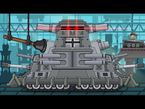 NEW VK-44 CITADEL + Plunger - Cartoons about tanks