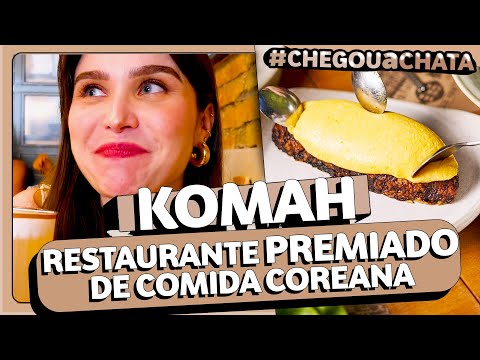 Comida COREANA é BOA?? Komah Restaurante #chegouachata em São Paulo | Lu Ferreira