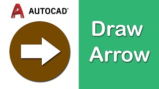 How to draw arrow in AutoCAD any version