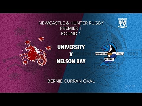 2019 NHRU - Round 1 - University of Newcastle v Nelson Bay Gropers