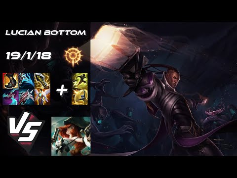 BOTTOM Lucian vs Miss Fortune - EU Grandmaster Patch 25.S2.2