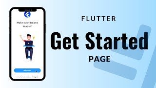 Get Started Page - Flutter UI