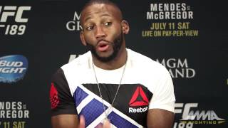 UFC 189 John Howard Was 'Very Nervous' Before Scores Read