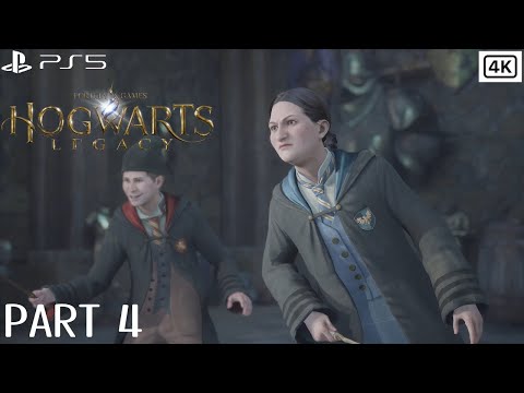 HOGWARTS LEGACY PS5 - Walkthrough Gameplay Part 4 - QUESTS - FULL GAME [4K PS5] - No Commentary