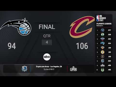Orlando Magic @ Cleveland Cavaliers Game 7 #NBAplayoffs presented by Google Pixel Live Scoreboard