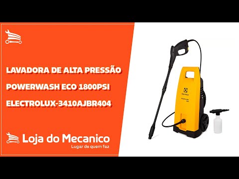 Lavadora de Alta Pressão PowerWash Eco 1800PSI  EWS30 - Video