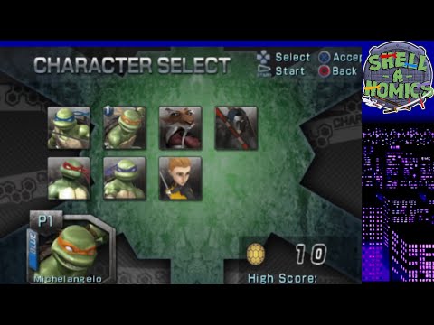 Teenage Mutant Ninja Turtles Smash Up Long play Walkthrough